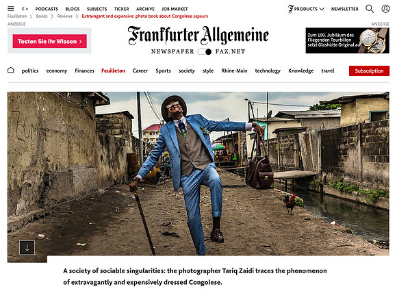 sapeurs book  FAZ germany - 19 nov 2020